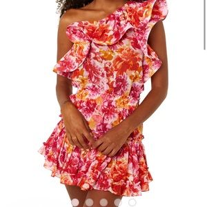 Misa Los Angeles - Marion Skirt in Flora Burst - XL